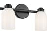 Kichler Shae 2-Light Black Vanity Light