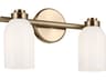 Kichler Shae 2-Light Champagne Bronze Vanity Light