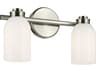 Kichler Shae 2-Light Brushed Nickel Vanity Light