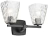Kichler Marant 2-Light Black Vanity Light