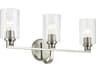 Kichler Gioe 3-Light Brushed Nickel Vanity Light