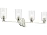 Kichler Gioe 4-Light Brushed Nickel Vanity Light