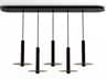 Koncept Combi Matte Black Linear Island Pendant