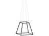 Koncept Z-bar Matte Black LED Geometric Linear Pendant