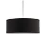 Kuzco Lighting Gregory 3-Light Black Drum Pendant