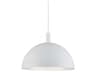 Kuzco Lighting Archibald 1-Light White Gold Dome Pendant