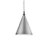 Kuzco Lighting Dorothy 1-Light Brushed Nickel Black Pendant