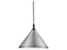 Kuzco Lighting Dorothy 1-Light Brushed Nickel Black Pendant