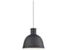 Kuzco Lighting Irving 1-Light Black Dome Pendant