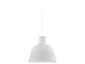 Kuzco Lighting Irving 1-Light White Dome Pendant