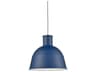 Kuzco Lighting Irving 1-Light Indigo Blue Dome Pendant