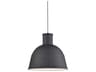 Kuzco Lighting Irving 1-Light Black Dome Pendant