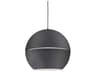Kuzco Lighting Lucas 1-Light Black Globe Pendant