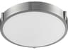 Kuzco Lighting Floyd Brushed Nickel Round Flush Mount