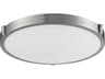 Kuzco Lighting Floyd Brushed Nickel Round Flush Mount