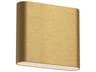 Kuzco Lighting Slate Brushed Gold Wall Sconce
