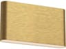 Kuzco Lighting Slate Brushed Gold Wall Sconce