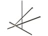 Kuzco Lighting Vega Black Linear Chandelier