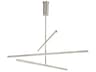 Kuzco Lighting Vega Brushed Nickel Linear Chandelier