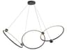 Kuzco Lighting Isho Black Round Chandelier