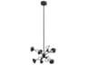 Kuzco Lighting Geode Black Sputnik Chandelier