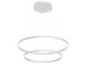 Kuzco Lighting Cerchio White Round Chandelier