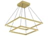 Kuzco Lighting Piazza Brushed Gold Chandelier