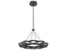 Kuzco Lighting Maestro Black Geometric Chandelier
