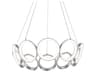 Kuzco Lighting Oros Antique Silver Round Chandelier
