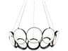 Kuzco Lighting Oros Black Round Chandelier