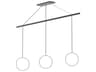 Kuzco Lighting Marquee Black Linear Pendant Canopy System