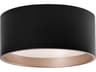 Kuzco Lighting Mousinni Black Round Flush Mount