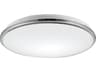 Kuzco Lighting Brook Chrome Round Flush Mount