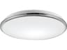 Kuzco Lighting Brook Chrome Round Flush Mount