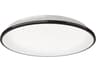 Kuzco Lighting Brook Black Round Flush Mount