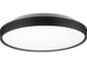 Kuzco Lighting Brunswick Black Round Flush Mount