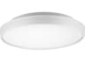 Kuzco Lighting Brunswick White Round Flush Mount