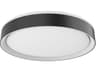 Kuzco Lighting Essex Black Round Flush Mount