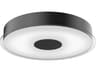 Kuzco Lighting Parker Black Round Flush Mount