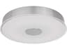 Kuzco Lighting Parker Brushed Nickel Round Flush Mount