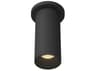 Kuzco Lighting Lorna Black Cylinder Flush Mount