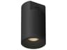 Kuzco Lighting Lorna Black Cylinder Flush Mount