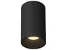 Kuzco Lighting Lorna Black Cylinder Flush Mount