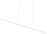 Kuzco Lighting Vega Minor White Linear Island Pendant