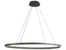 Kuzco Lighting Ovale Black Linear Island Pendant