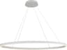Kuzco Lighting Ovale White Linear Island Pendant