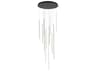 Kuzco Lighting Chute Black Linear Pendant