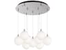 Kuzco Lighting Bolla 9-Light Chrome Globe Pendant