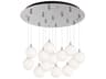 Kuzco Lighting Bolla 13-Light Chrome Globe Pendant