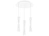 Kuzco Lighting Robson 3-Light White Cylinder Mini Pendant